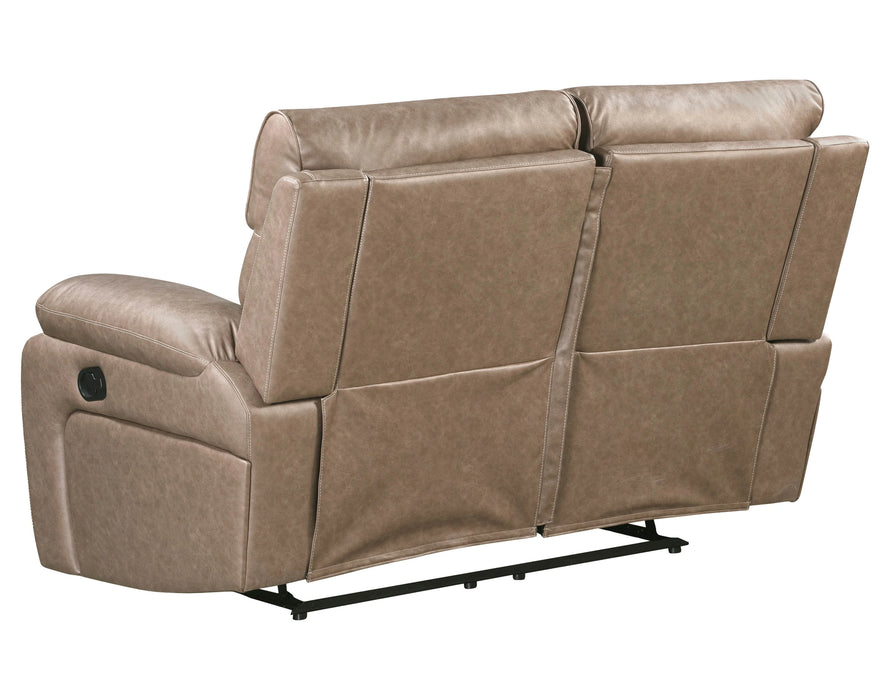 Parker Living Theon - Stokes Toffee Manual Reclining Sofa Loveseat and Recliner