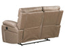 Parker Living Theon - Stokes Toffee Manual Reclining Sofa and Loveseat