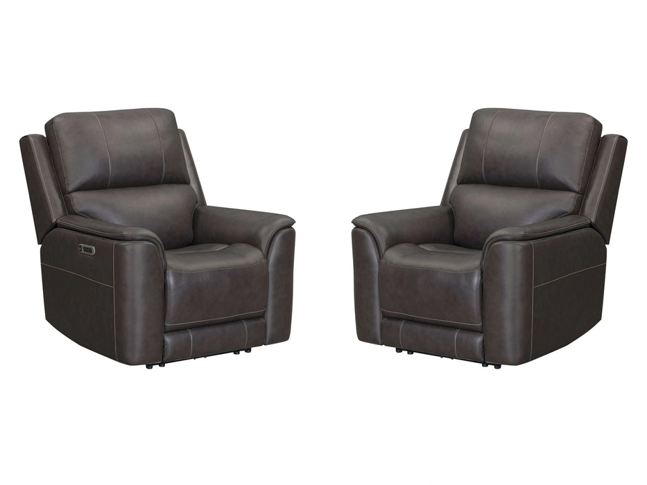Parker Living Easton - Steamboat Brown Zero Gravity Power Recliner P3 Two Pack