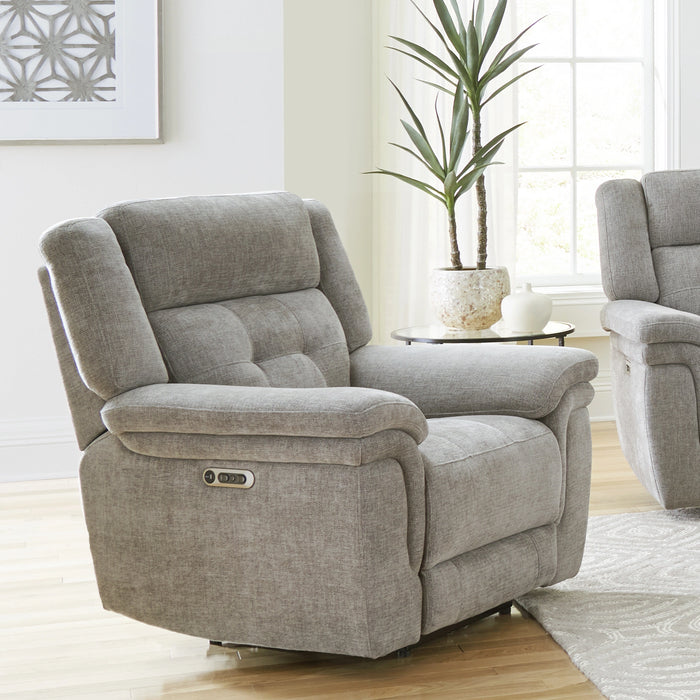 Parker Living Richland - Bristol Grey Power Reclining Sofa and Recliner