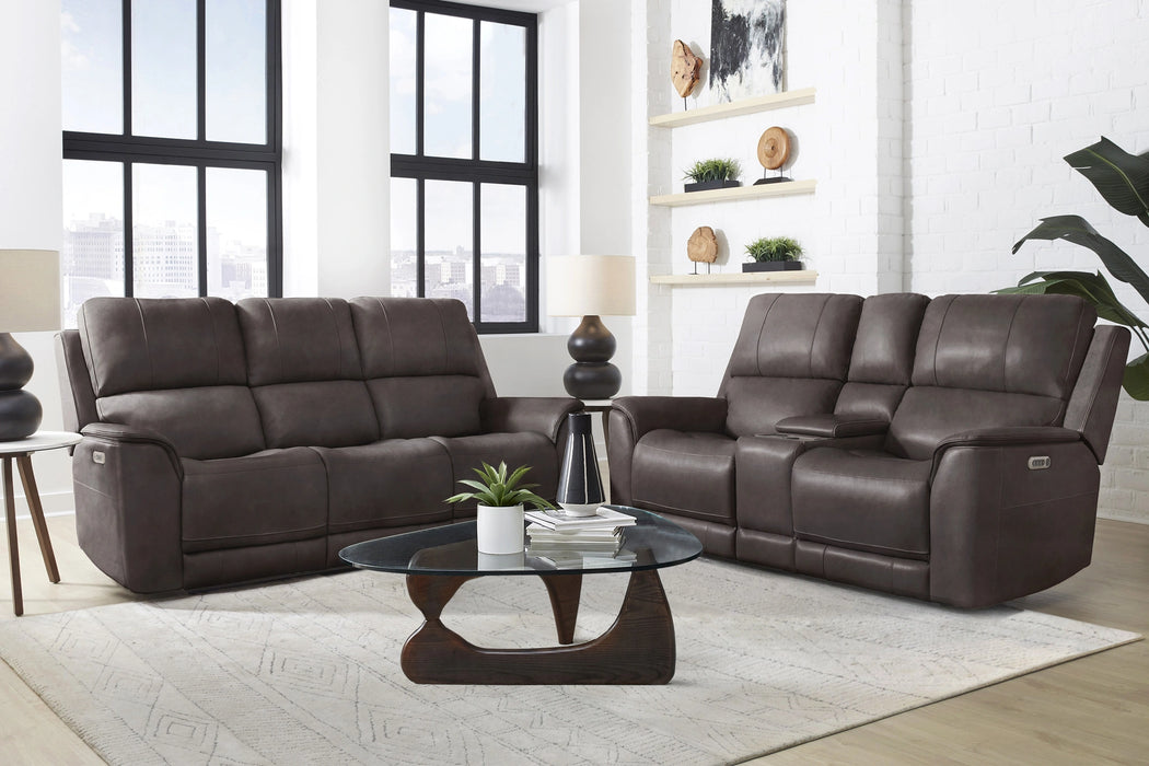 Parker Living Easton - Steamboat Brown Zero Gravity Power Reclining Sofa P3
