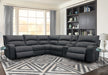 Parker Living Polaris 6 Piece Modular Power Reclining Sectional with Power Adjustable Headrests