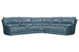 Parker Living Whitman - Powered By Freemotion 6 Piece Modular Power Reclining Sectional with Power Adjustable Headrests