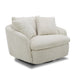 Parker Living Boomer Large Swivel Chair with 2 Toss Pillows