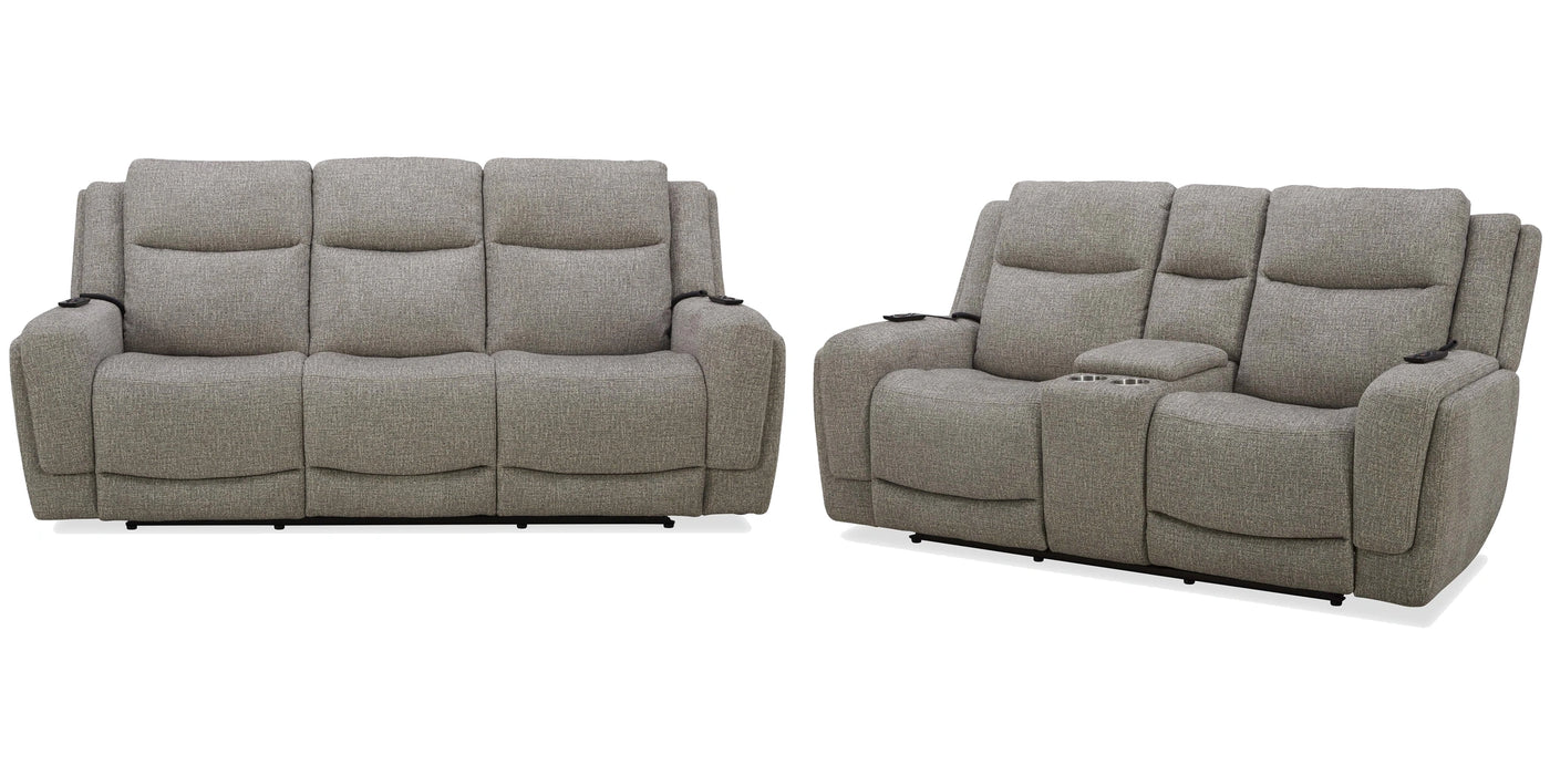 Parker Living Penfield - Frappe Power Reclining Sofa and Loveseat
