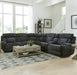 Parker Living Dalton 6 Piece Modular Power Reclining Sectional with Power Adjustable Headrests