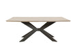 Parker House Crossings - Monaco Dining 84 Inch Rectangular Dining Table with 4 Upholstered Chairs