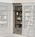 Parker House Gramercy Park Museum Bookcase Extension in Vintage Burnished Smoke