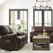 Parker Living Vail - Burnt Sienna Power Reclining Sofa Loveseat and Recliner