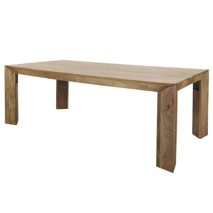 Parker House Crossings - Downtown Dining 86 Inch Rectangular Dining Table With 4 Upholstered Chairs