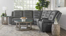 Parker Living Caldwell Fog 6 Piece Modular Power Reclining Sectional with Power Adjustable Headrests