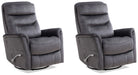 Parker Living Gemini Swivel Glider Recliner Two Pack
