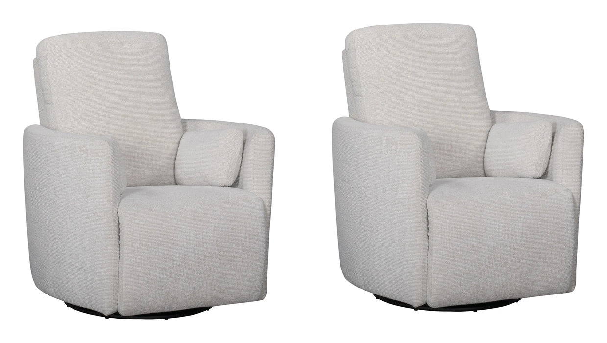Parker Living Turner Manual Swivel Glider Recliner Two Pack