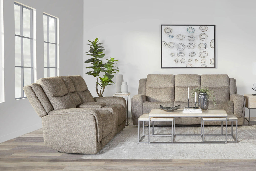 Parker Living Penfield - Frappe Power Reclining Sofa and Loveseat
