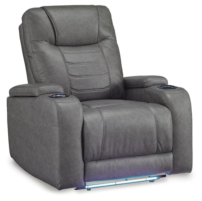 Schooner Rocks Power Recliner - MI Hometown Furnishings (MI)*