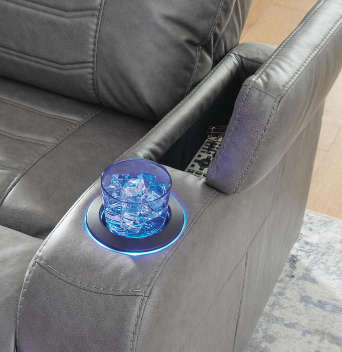 Schooner Rocks Power Recliner - MI Hometown Furnishings (MI)*