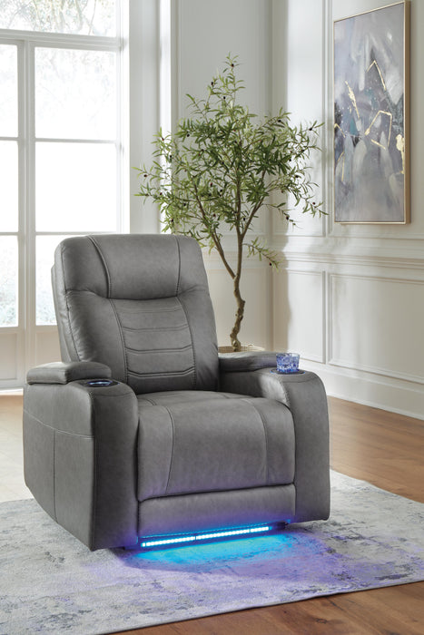 Schooner Rocks Power Recliner - MI Hometown Furnishings (MI)*