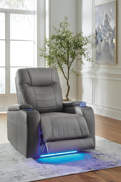 Schooner Rocks Power Recliner - MI Hometown Furnishings (MI)*