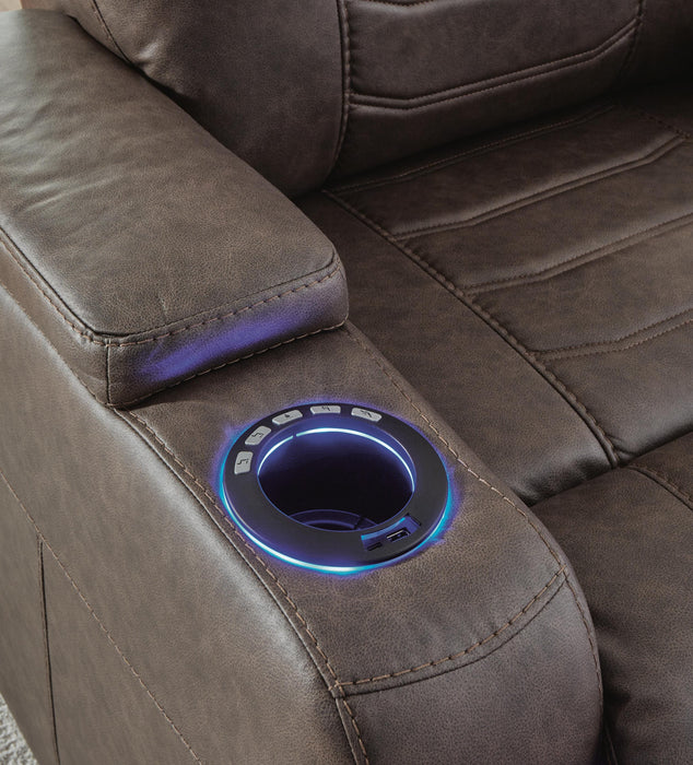 Schooner Rocks Power Recliner - MI Hometown Furnishings (MI)*