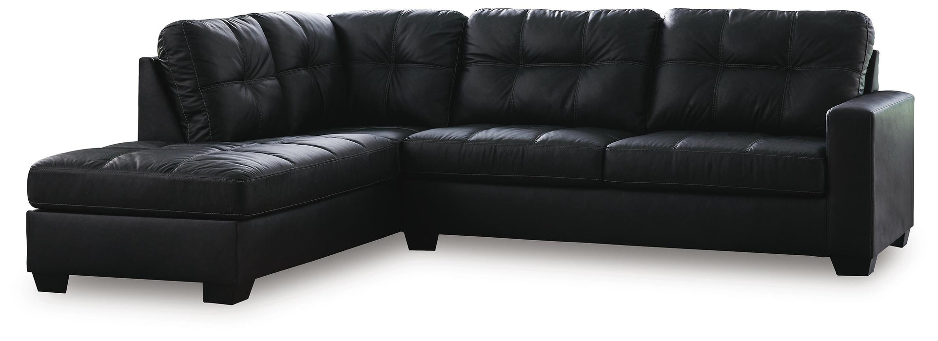 Barlin Mills Sectional with Chaise - MI Hometown Furnishings (MI)*
