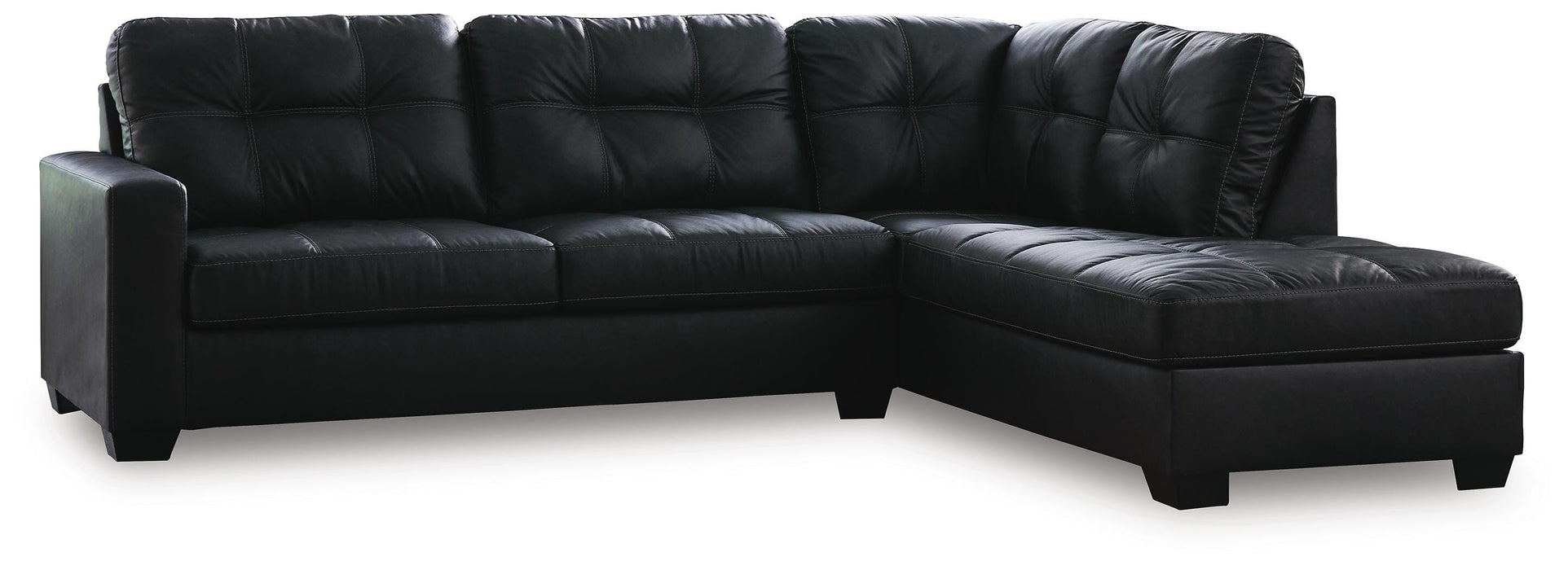 Barlin Mills Sectional with Chaise - MI Hometown Furnishings (MI)*