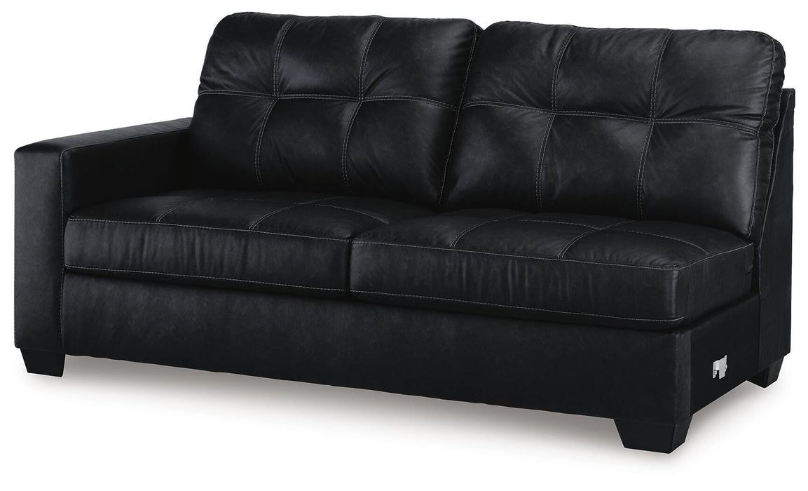 Barlin Mills Sectional with Chaise - MI Hometown Furnishings (MI)*