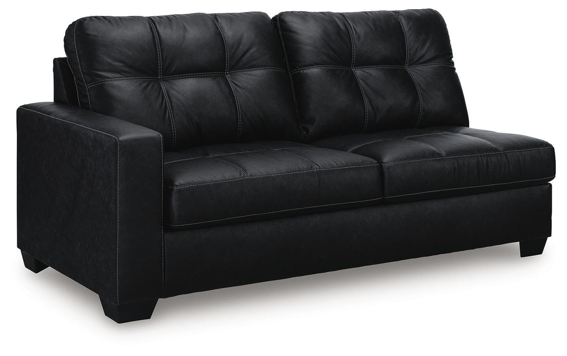 Barlin Mills Sectional with Chaise - MI Hometown Furnishings (MI)*