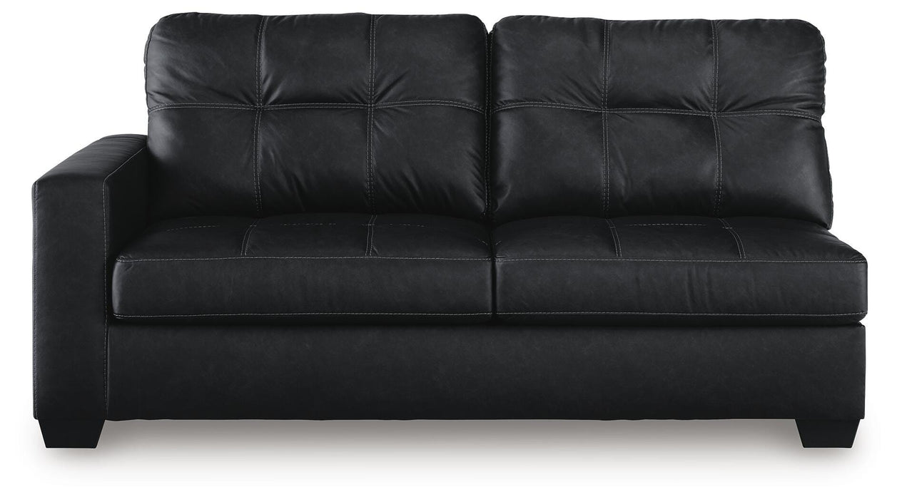 Barlin Mills Sectional with Chaise - MI Hometown Furnishings (MI)*