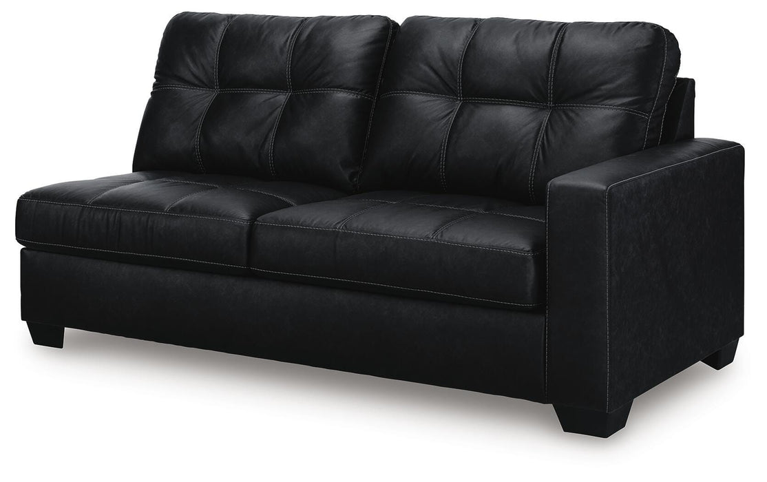 Barlin Mills Sectional with Chaise - MI Hometown Furnishings (MI)*