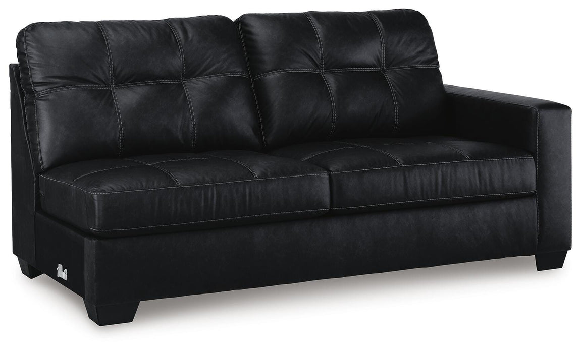 Barlin Mills Sectional with Chaise - MI Hometown Furnishings (MI)*