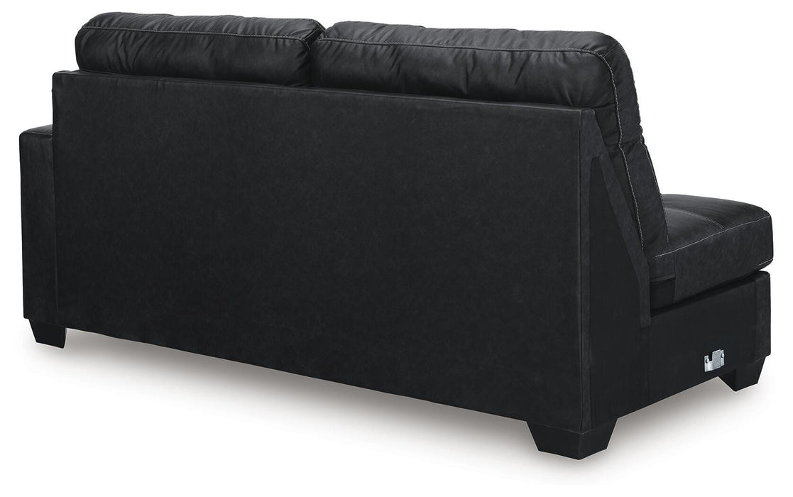Barlin Mills Sectional with Chaise - MI Hometown Furnishings (MI)*