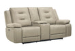 Parker Living Caldwell - Tahoe Fog Power Reclining Sofa and Loveseat