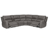 Parker Living Belmont 6 Piece Zero Gravity Power Reclining Sectional with Power Adjustable Headrests