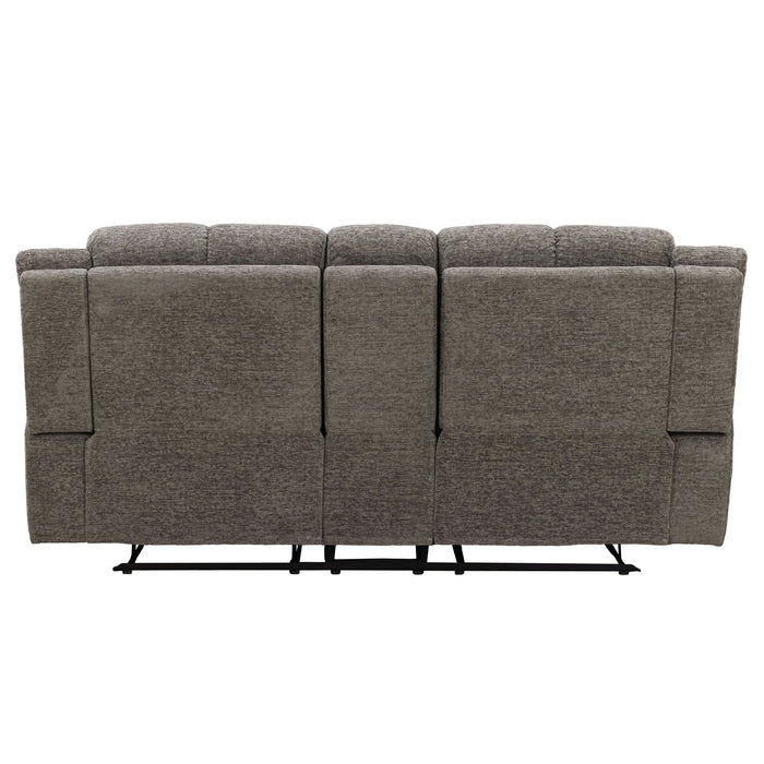Parker Living Buster Manual Reclining Console Loveseat