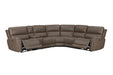 Parker Living Hancock 6 Piece Zero Gravity Power Reclining Sectional with Power Adjustable Headrests