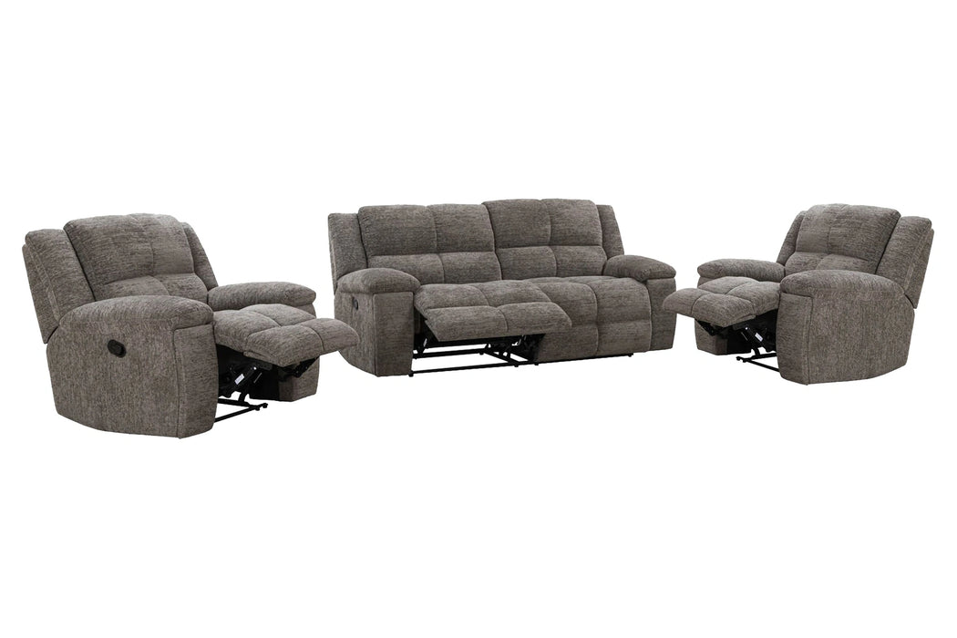 Parker Living Buster Manual Glider Reclining Sofa and Two Recliners