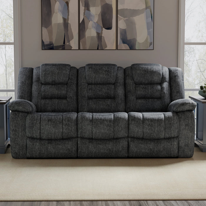 Parker Living Bolton - Misty Storm Manual Reclining Sofa and Two Recliners