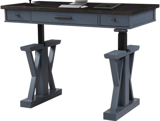 Parker House Americana Modern 56 in. Lift Desk Top and Base Cover in Denim
