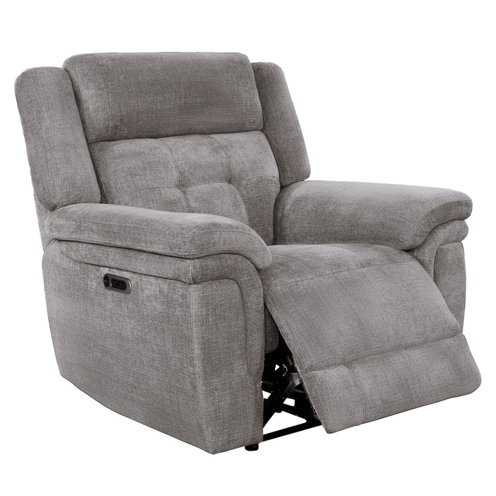 Parker Living Richland - Bristol Grey Power Reclining Sofa and Recliner