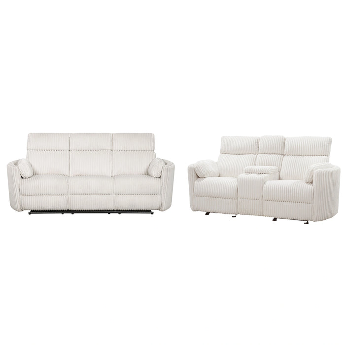 Parker Living Radius Power Reclining Sofa and Loveseat
