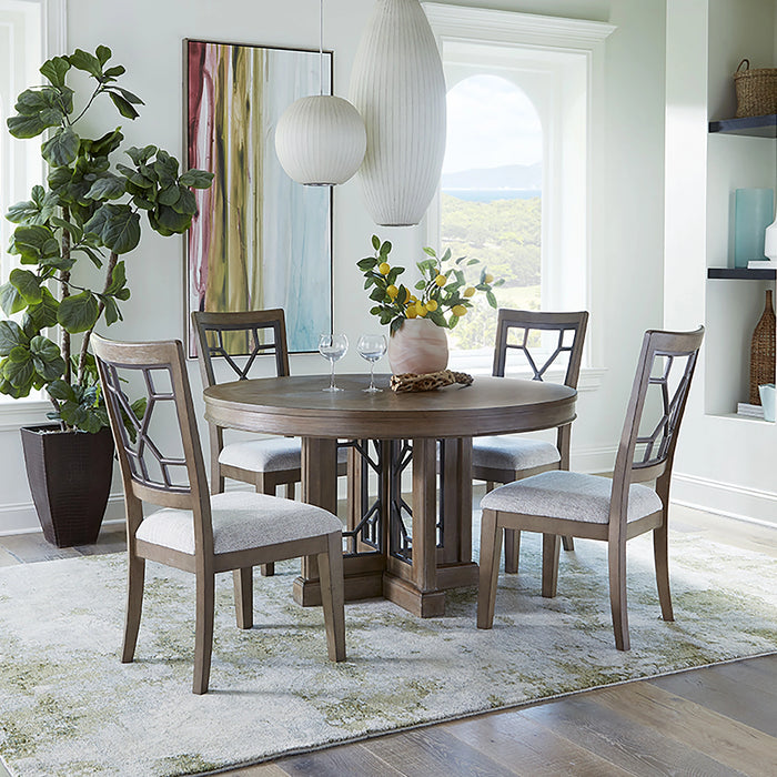 Parker House Sundance Dining - Sandstone Grid Dining Chair Two Pack