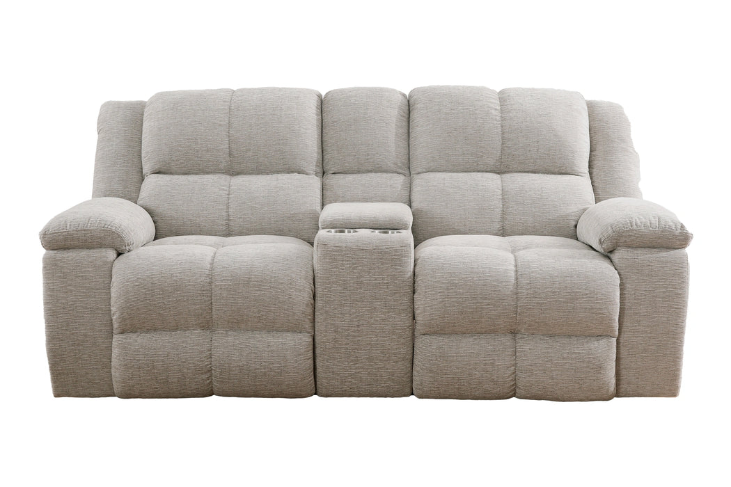 Parker Living Buster Manual Reclining Console Loveseat