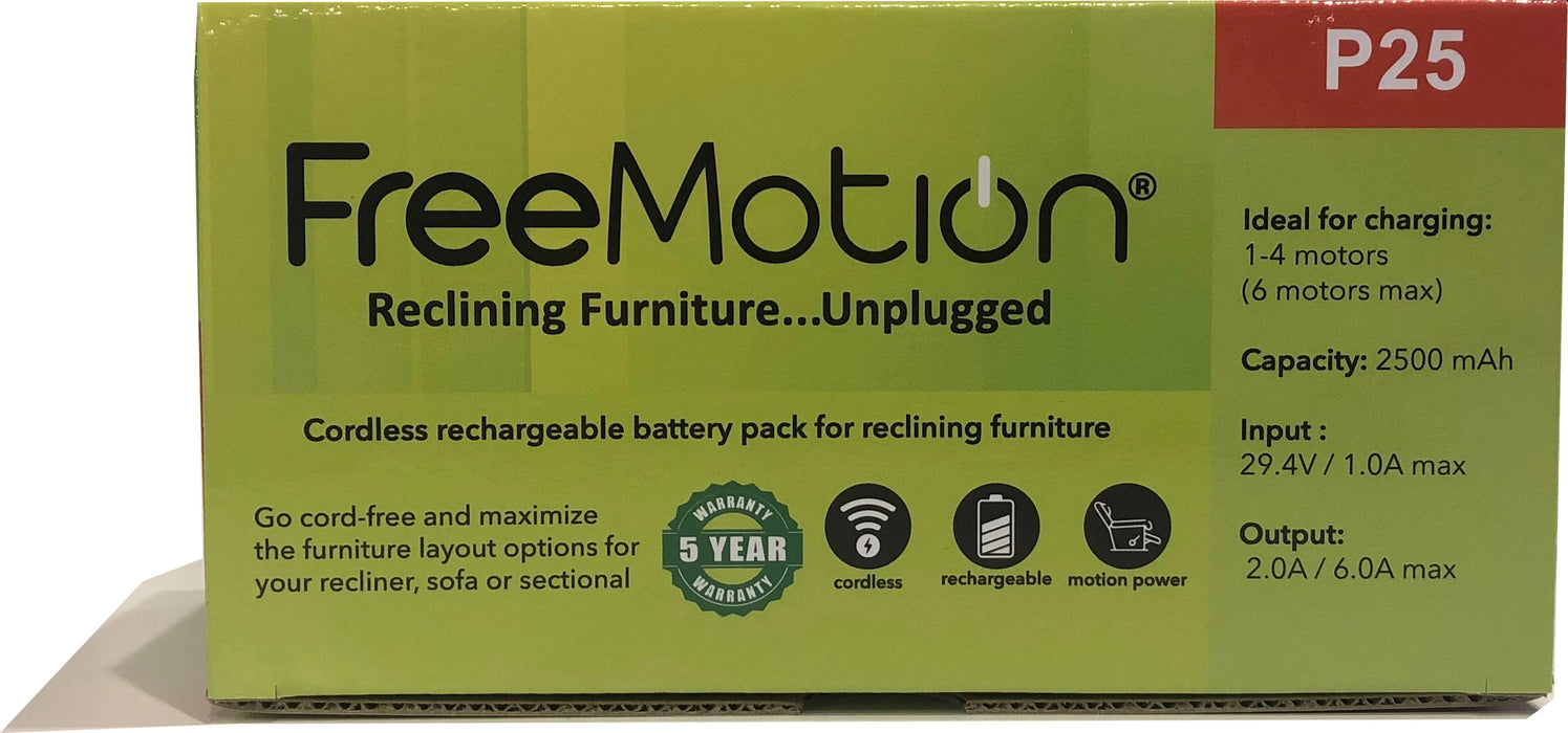 Parker Living Freemotion 2500mAh Battery and Universal Bracket