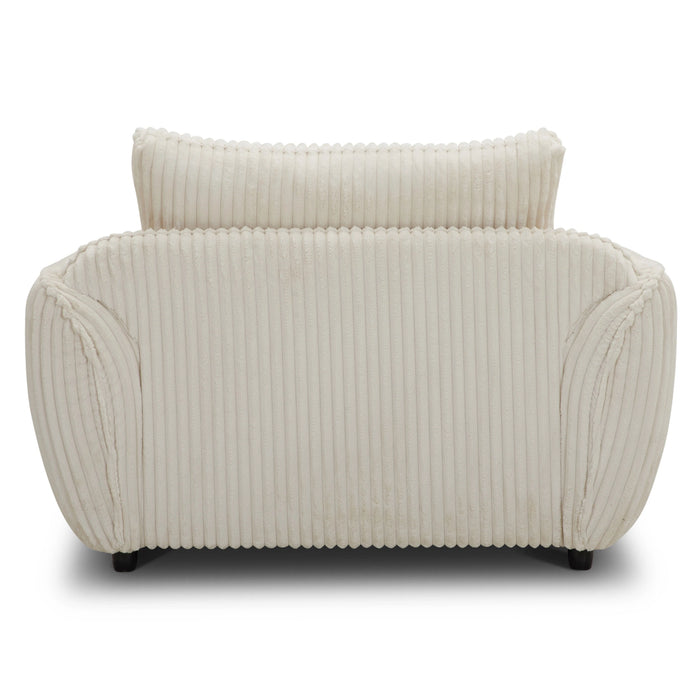 Parker Living Utopia - Mega Ivory Chair and A Half with Lumbar Pillow Two Pack