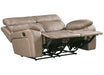 Parker Living Theon - Stokes Toffee Manual Reclining Sofa and Loveseat