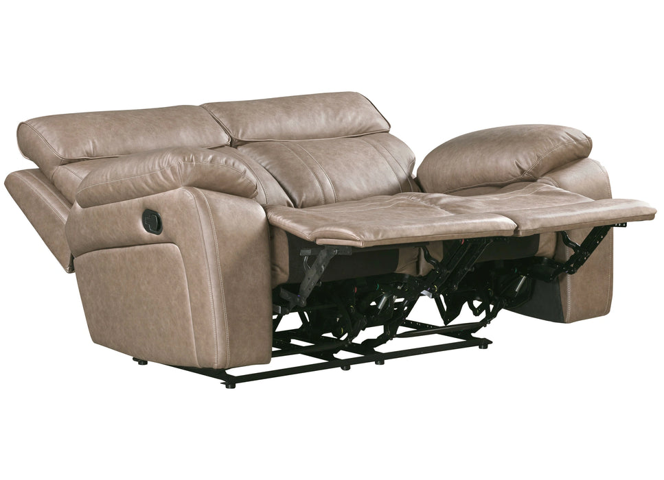 Parker Living Theon - Stokes Toffee Manual Reclining Sofa and Loveseat