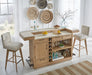 Parker House Escape - Dining Upholstered Swivel Barstool