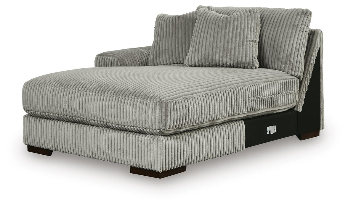 Lindyn Sectional with Double Chaise - MI Hometown Furnishings (MI)*