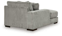 Lindyn Sectional with Double Chaise - MI Hometown Furnishings (MI)*