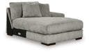 Lindyn Sectional with Double Chaise - MI Hometown Furnishings (MI)*